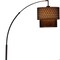 Homeroots Black Metal Arc Lamp13 x 35 x 66-71 in. 372502 - alternate 4